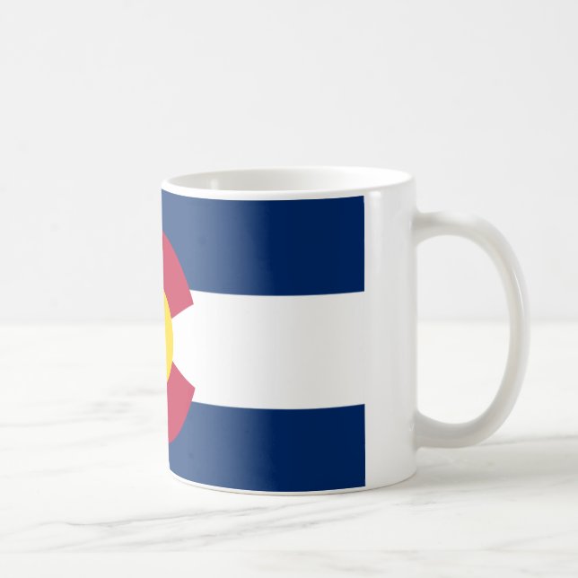 Colorado-Flagga Kaffemugg (Höger)