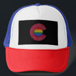 Colorado Flagga LGBT Gay Lesbisk Pride Rainbow Keps<br><div class="desc">Colorado Flagga LGBT Gay Lesbisk Pride Rainbow</div>