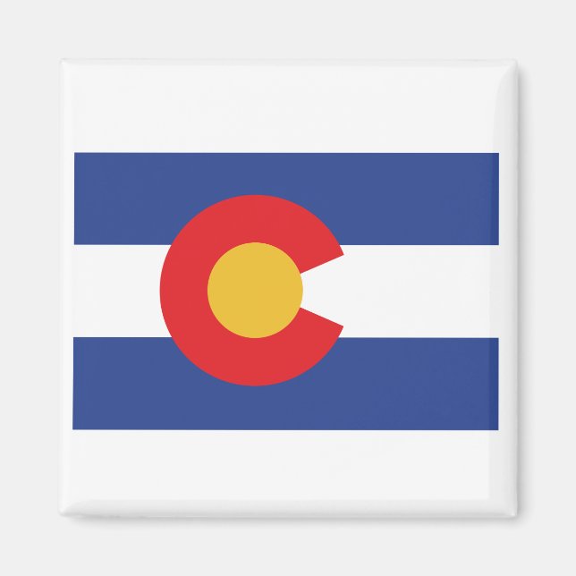 COLORADO-FLAGGA MAGNET (Framsidan)