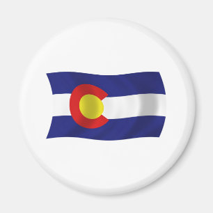 Colorado Flagga Magnet