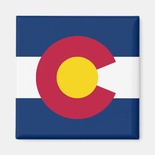 Colorado Flagga Magnet