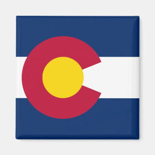 Colorado flagga magnet