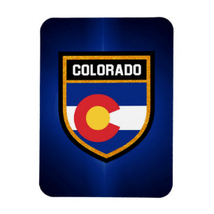 Colorado Flagga Magnet