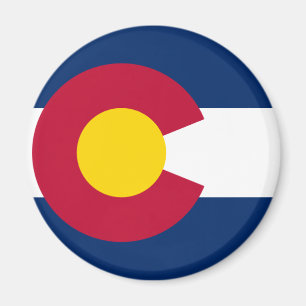 Colorado flagga magnet