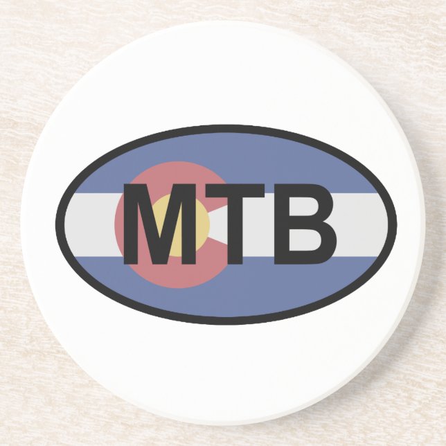 Colorado Flagga Mountain Bike Underlägg (Framsidan)