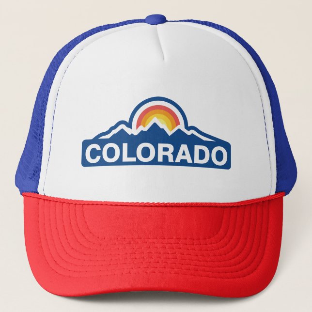 Colorado Flagga Mountain Keps (Framsida)