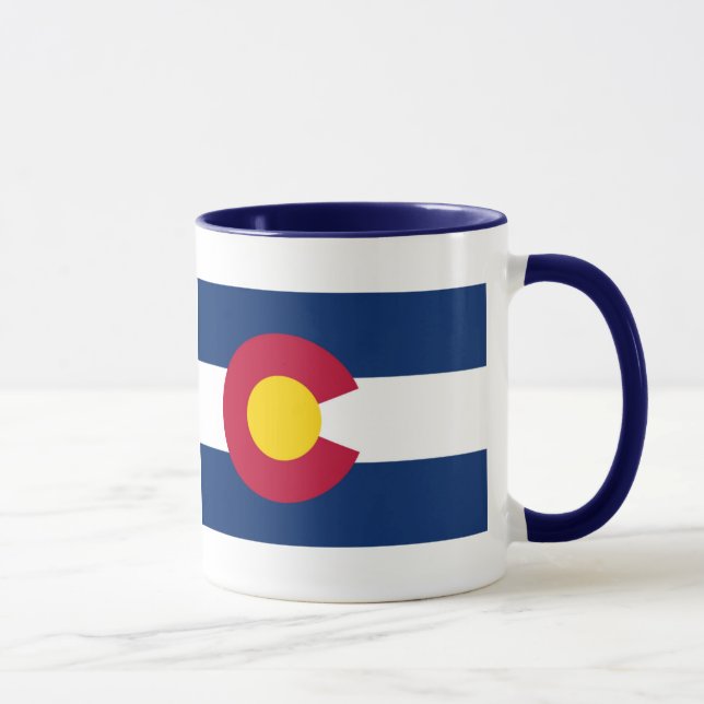 Colorado flagga mugg (Höger)