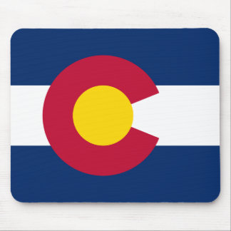 Colorado flagga musmatta