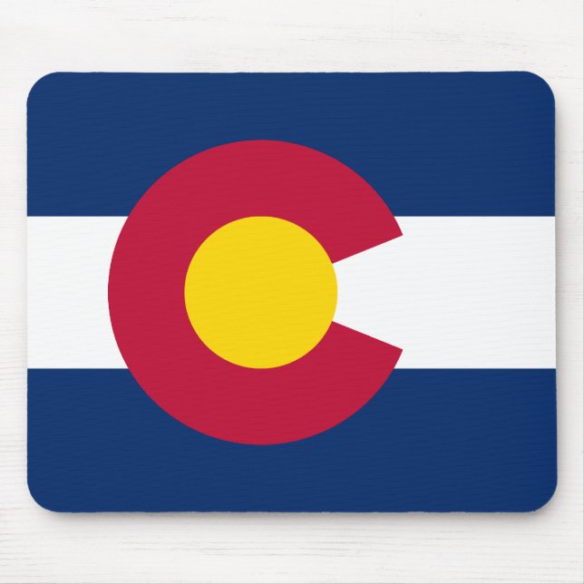 Colorado flagga musmatta (Framsidan)