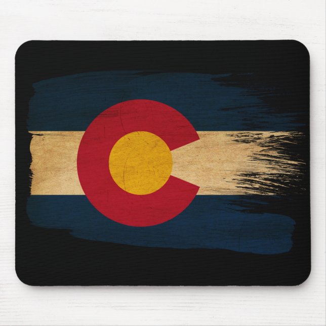 Colorado flagga musmatta (Framsidan)