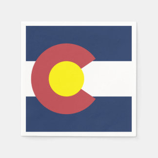 Colorado-flagga Pappersservett