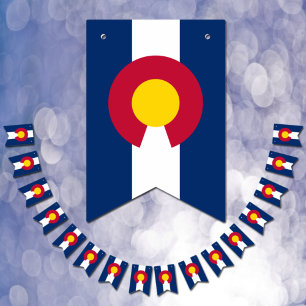 Colorado Flagga Party, buntbaner / Bröllop