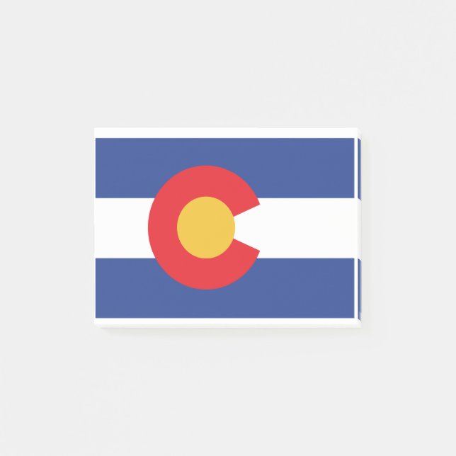 COLORADO-FLAGGA POST-IT BLOCK (Framsida)