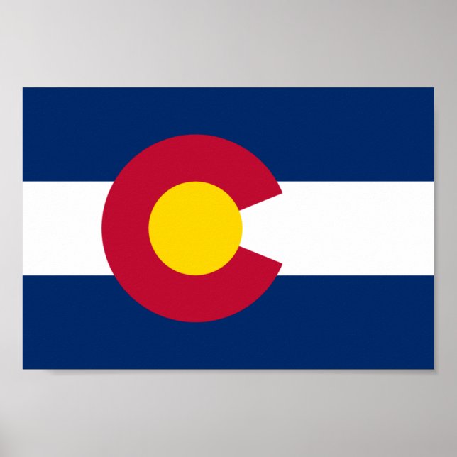 Colorado Flagga Poster (Framsidan)