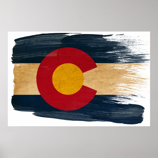 Colorado Flagga Poster (Framsidan)