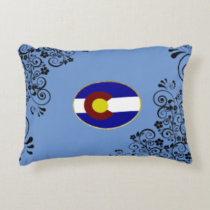 Colorado flagga prydnadskudde