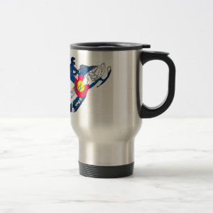 Colorado flagga snowmobile resemugg