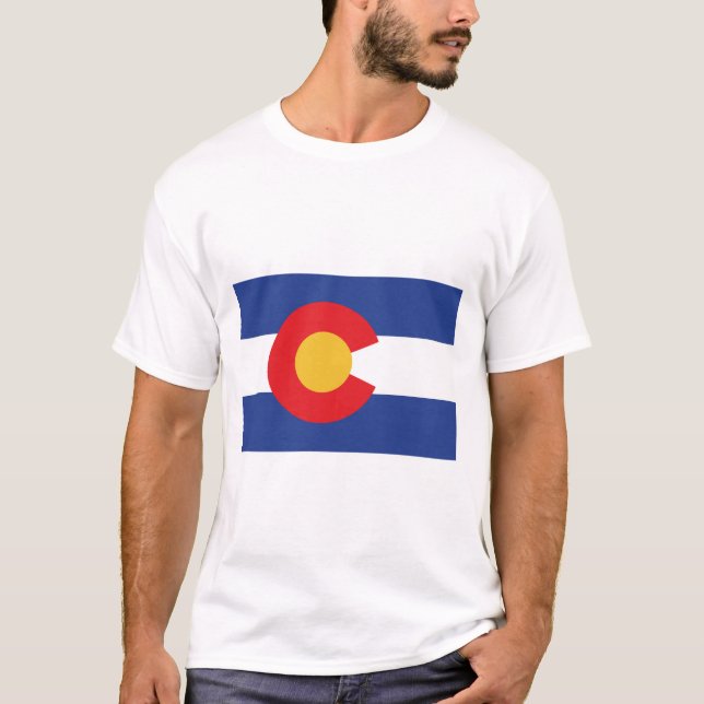 COLORADO-FLAGGA T SHIRT (Framsida)