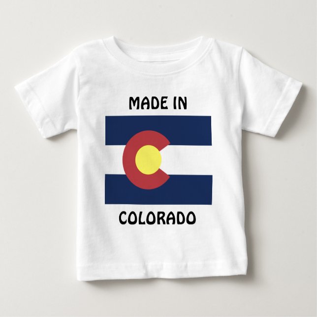 Colorado Flagga T Shirt (Framsida)