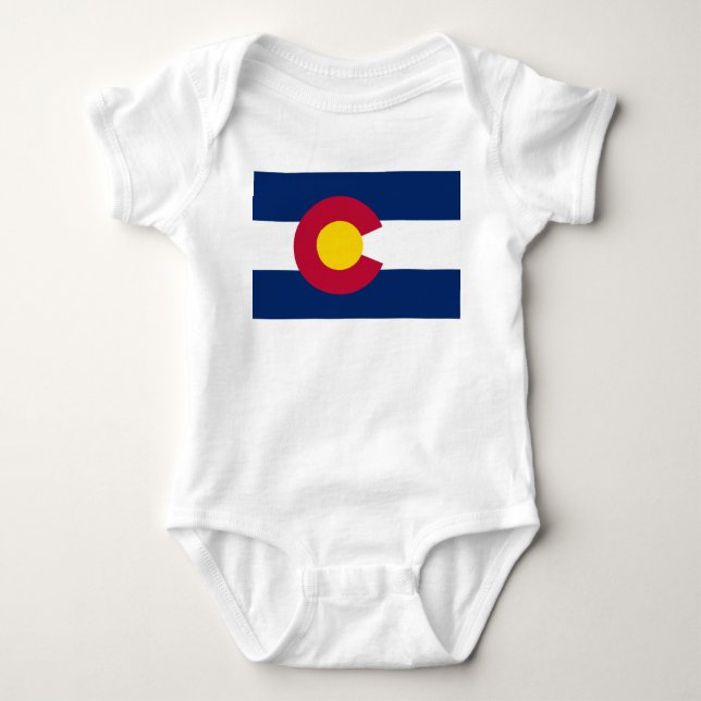 Colorado flagga t shirt (Framsida)
