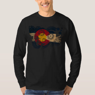 Colorado flagga t-shirt