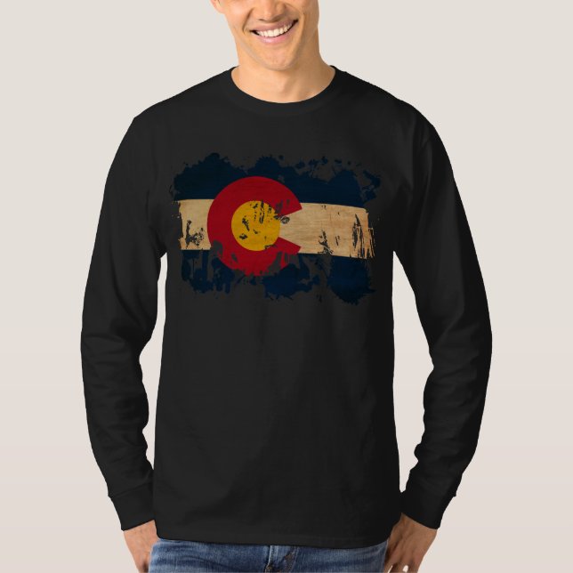 Colorado flagga tee (Framsida)