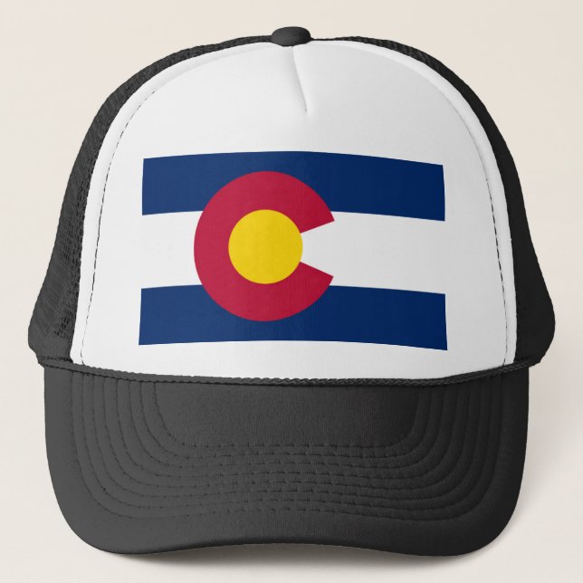 Colorado-Flagga-Truckerkeps Keps (Framsida)
