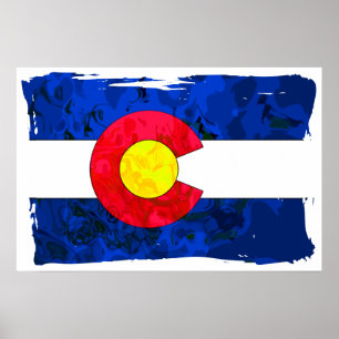 COLORADO FLAGGAaffisch Poster