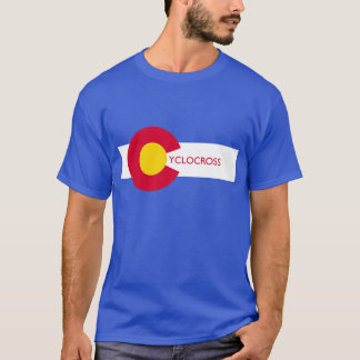Colorado flaggaCyclocross T-tröja T-shirt