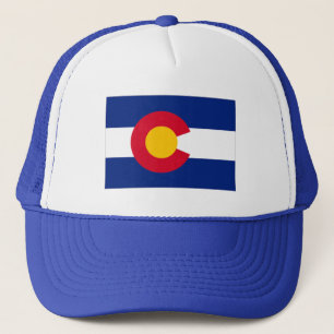 Colorado flaggahatt truckerkeps