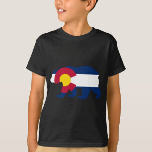 Colorado flaggaKalifornien björn Tröja