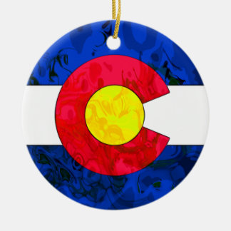 COLORADO FLAGGAprydnad Julgransprydnad Keramik