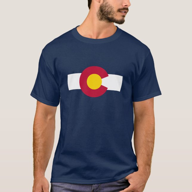 Colorado flaggatema 00 t shirt (Framsida)