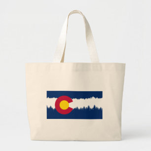 Colorado flaggaTreeline Silhouette Jumbo Tygkasse