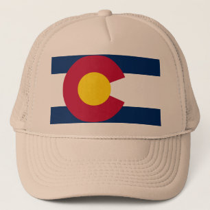 Colorado flaggatruckerkeps truckerkeps