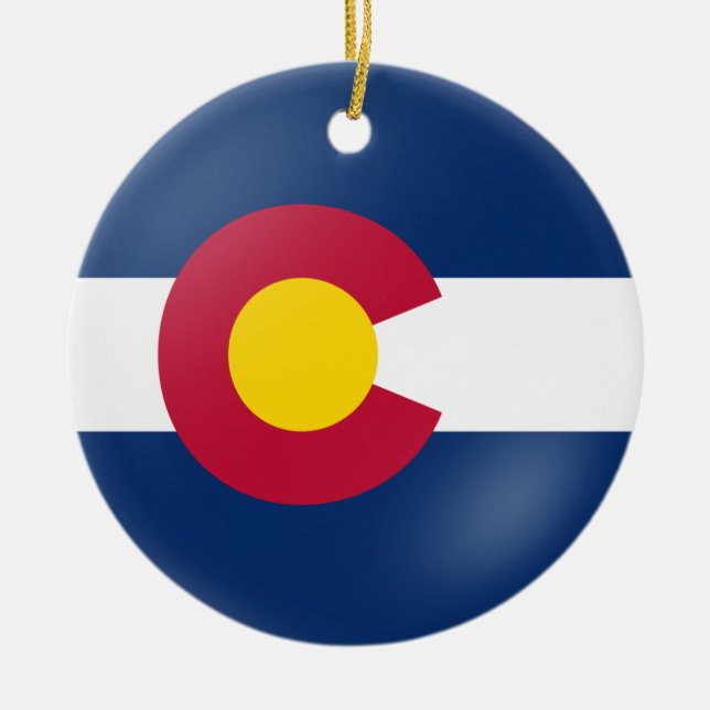 Colorado Flair Julgransprydnad Keramik (Framsidan)