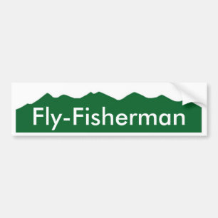 Colorado Fluga-Fiskare Bildekal