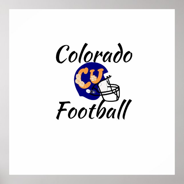 Colorado Football Poster (Framsidan)