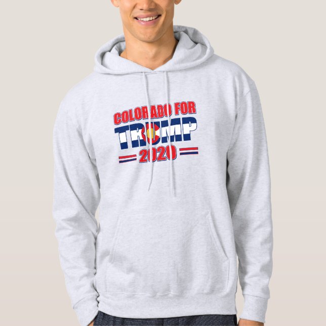 Colorado For Trump - 2020 Hoodie (Framsida)