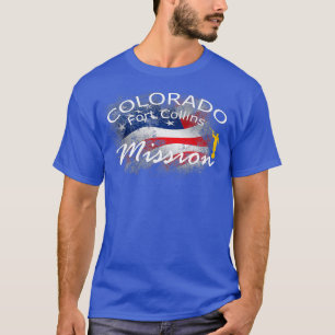 Colorado Fort Collins Mormon LDS Uppdrag Gift T Shirt