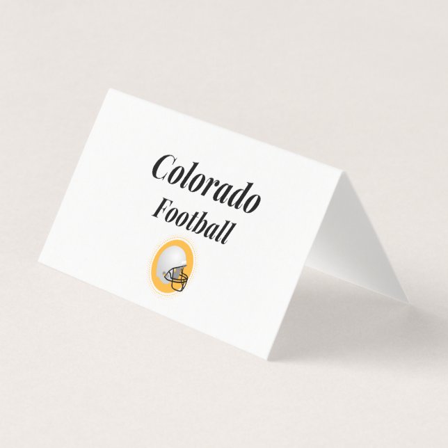 Colorado Fotboll Kort (Framsida)
