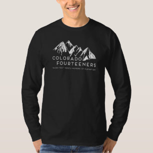 Colorado Fourteeners Rocky Mountain State Hiker Tr T Shirt