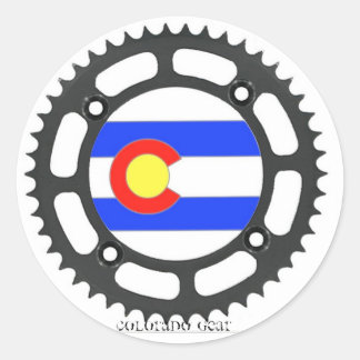 Colorado Gear Sticker Runt Klistermärke