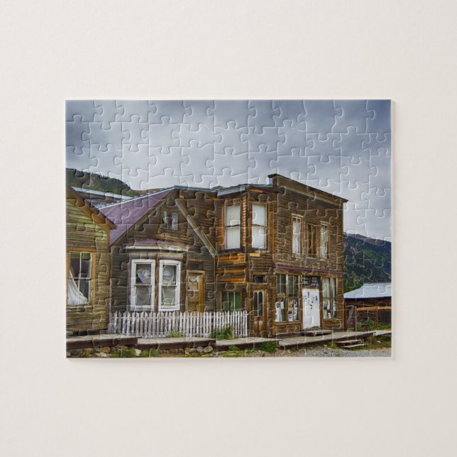 COLORADO GHOST TOWN JIGSAW PUZZLE PUSSEL (Horisontell)