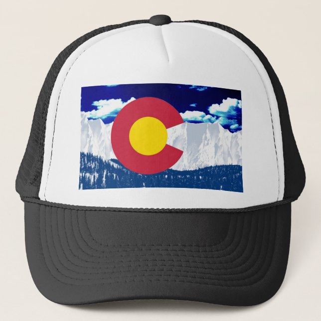 Colorado hatt truckerkeps (Framsida)
