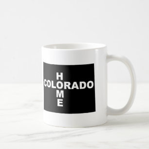 Colorado hem i väg från den statliga muggen elle kaffemugg