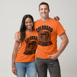 Colorado Home of Saquatch T-shirt