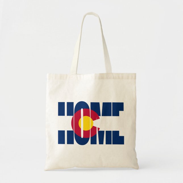 Colorado Home - Statlig flagga Tygkasse (Framsidan)