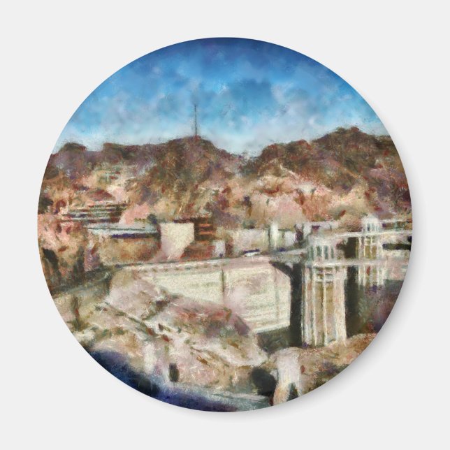 Colorado - Hoover Dam Magnet (Framsidan)