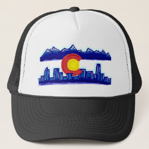 Colorado horisonthatt truckerkeps